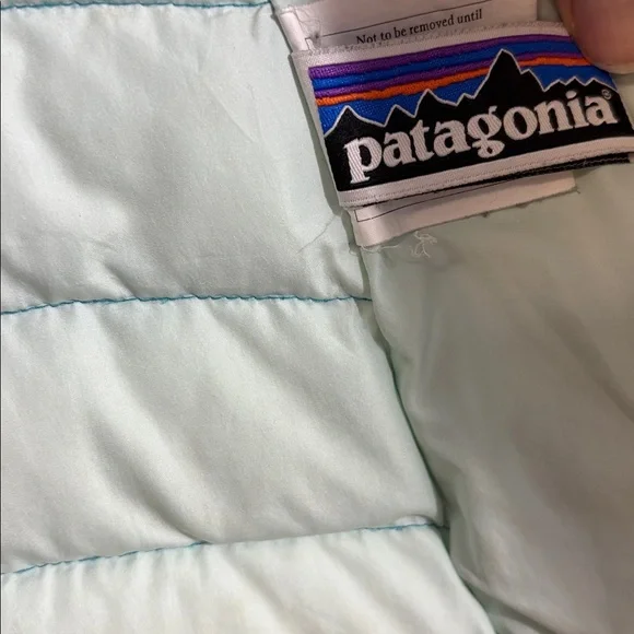 Patagonia Kids blue Puffer Jacket - Picture 5 of 11